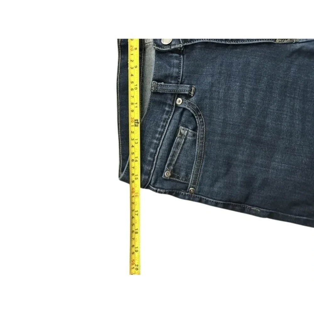 Banana Republic Traveler Shorts Mens 32 Dark Blue Excellent Slim‎ Fit Cut Off